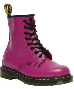New In Dr. Martens 1460 Smooth Boots Fuchsia