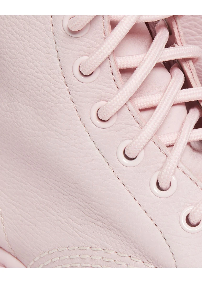 New In Dr. Martens 1460 Pascal Virginia Soft Leather Boots Chalk Pink