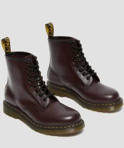 New In Dr. Martens 1460 Smooth Boots Burgundy