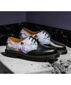 Dr. Martens X National Gallery 1461 Seurat Bathers Shoes Multi New In