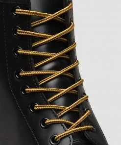 Dr. Martens Round Laces 8 Eyes Brown Yellow