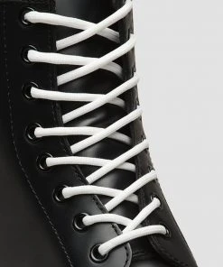 Dr. Martens Round Laces 8 Eyes White New In
