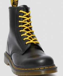 New In Dr. Martens Round Laces 8 Eyes Yellow