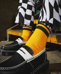 Dr. Martens Athletic Logo Socks Yellow New In