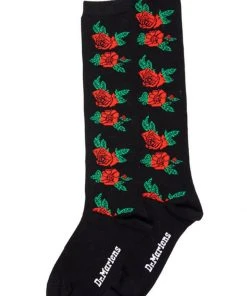 Dr. Martens Vonda Long Socks Black New In