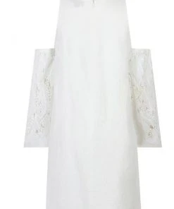 Bright & Beautiful Natasha 60's Dress White Dresses