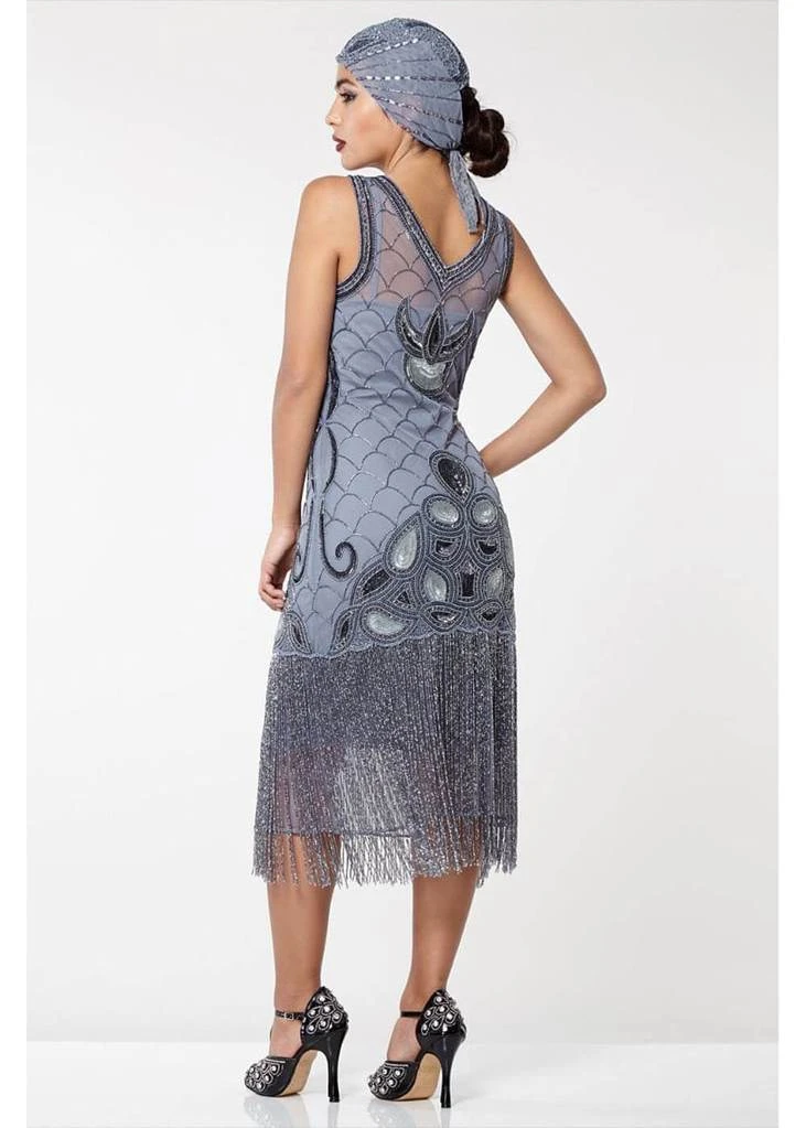 Gatsbylady Victoria 1920's Flapper Dress Lilac