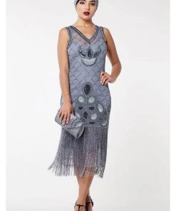 Gatsbylady Victoria 1920's Flapper Dress Lilac