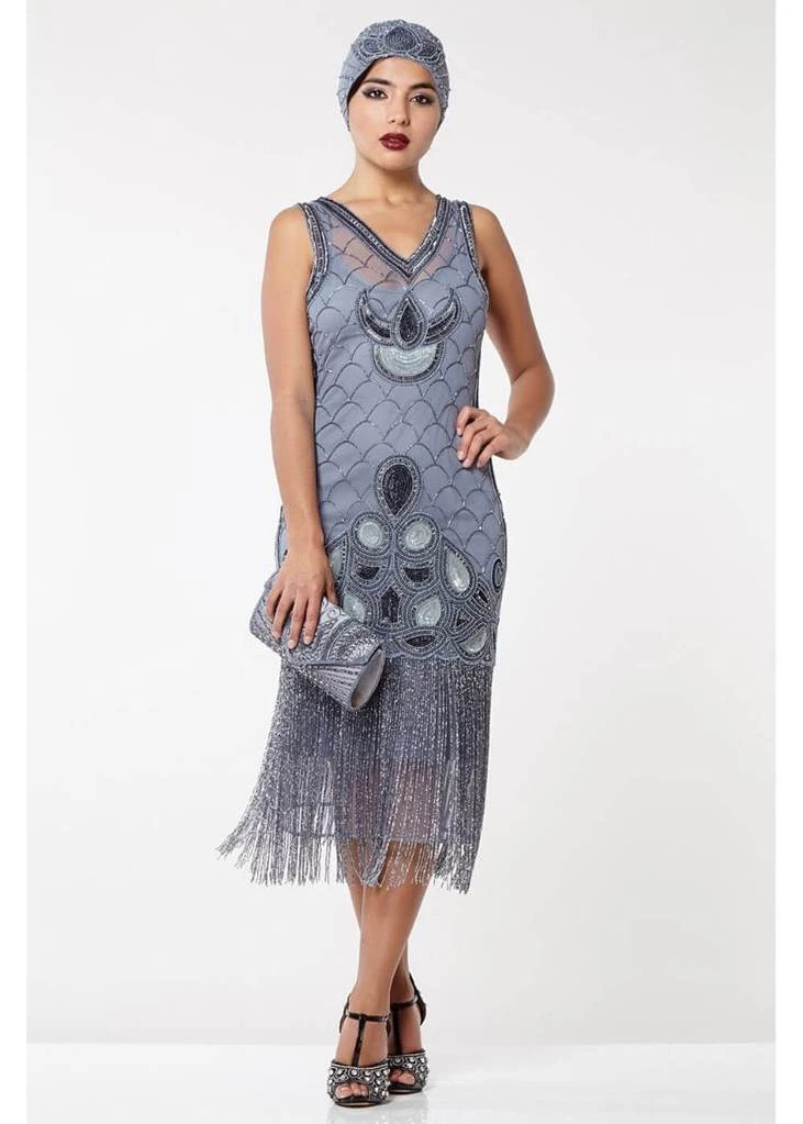 Gatsbylady Victoria 1920's Flapper Dress Lilac