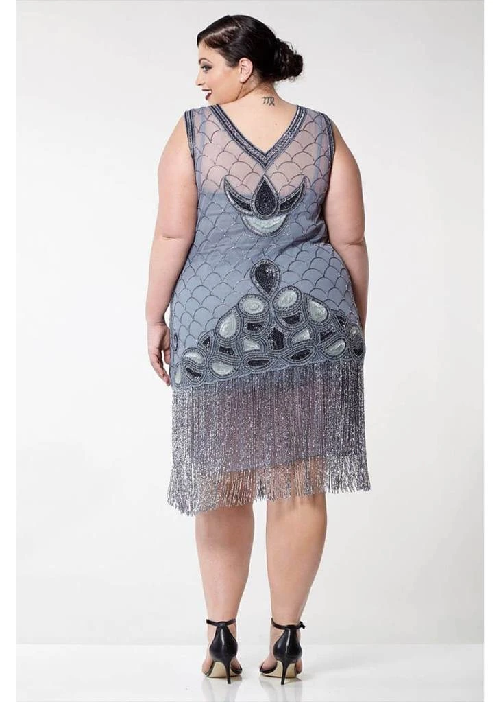 Gatsbylady Victoria 1920's Flapper Dress Lilac