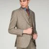 Gibson London Dwayne Linen Jacket Stone