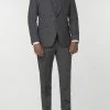 Gibson London Simon Tweed Trousers Grey