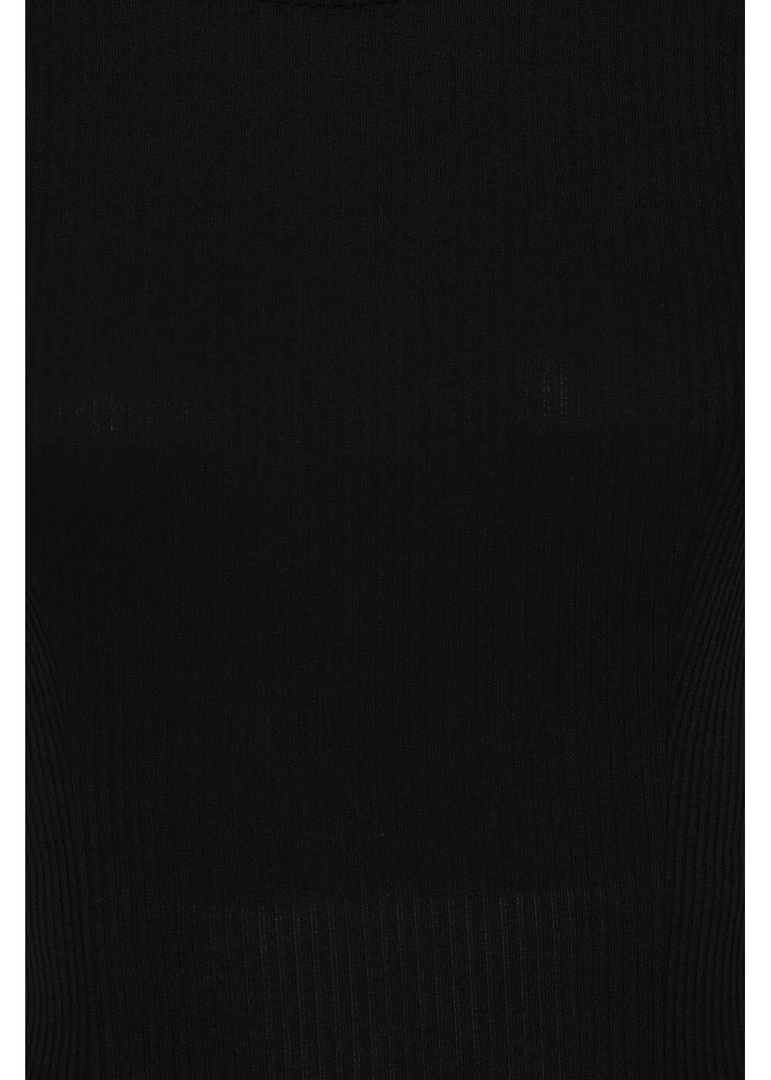 New In Hearts & Roses Susan Knitted 60's Top Black