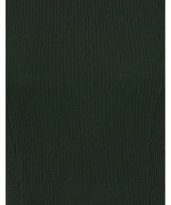 Hearts & Roses Susan Knitted 60's Top Green New In