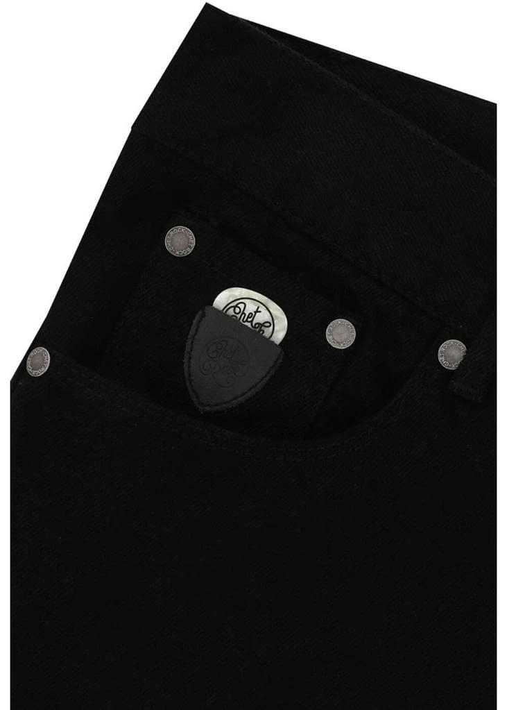 New In Hell Bunny Mens Slim Jim Jeans Black