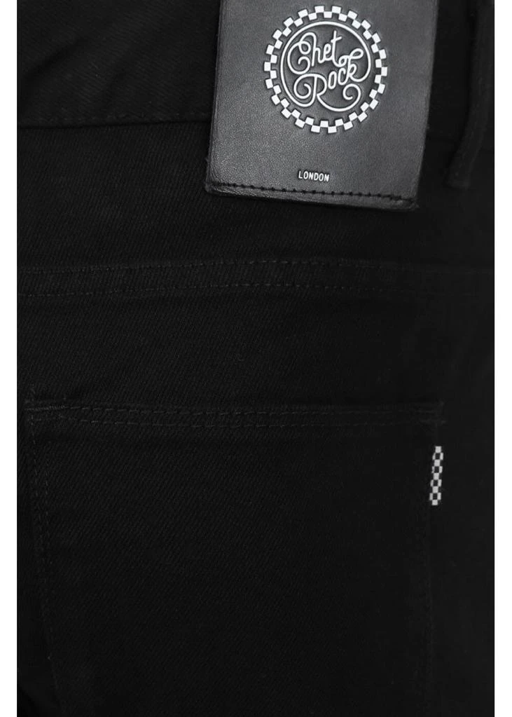 New In Hell Bunny Mens Slim Jim Jeans Black