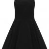 Hell Bunny Wonder Years 60's Pinafore Dress Black