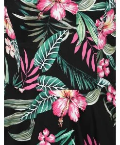 New In Hell Bunny Kalani 50's Swing Dress Black