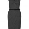 Hell Bunny Jack Bat 50's Pencil Dress Black