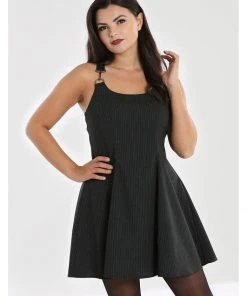 Hell Bunny Benny 60's Mini Dress Black