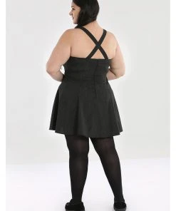 Hell Bunny Benny 60's Mini Dress Black