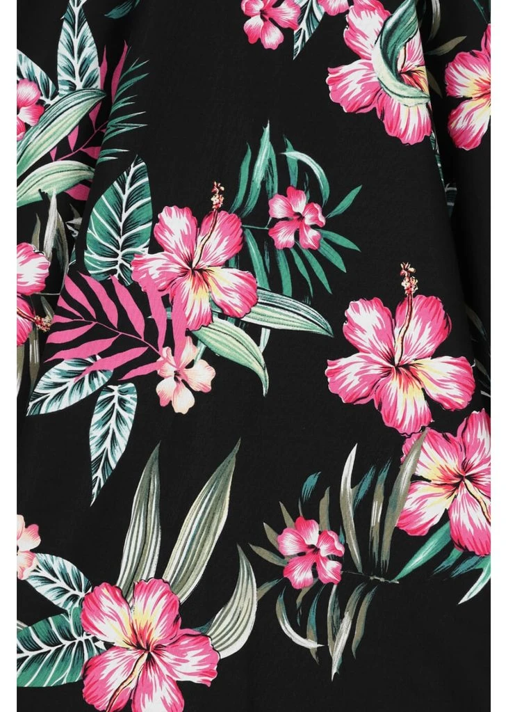 Hell Bunny Kalani 50's Swing Skirt Black