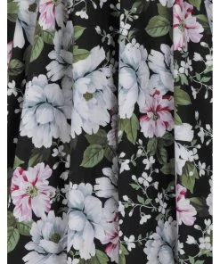 Hell Bunny Alba Swing Skirt Black New In