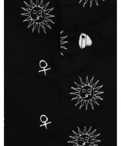 Hell Bunny Oculus Ouija Mini 60's Skirt Black