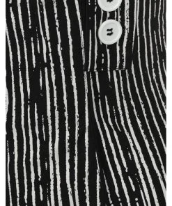 Hell Bunny Regan 50's Pinafore Pencil Skirt Black New In