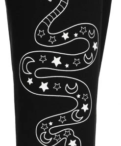 Hell Bunny Ouija Joggers Black New In