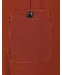 Hell Bunny Ginger 40's Swing Trousers Brown New In