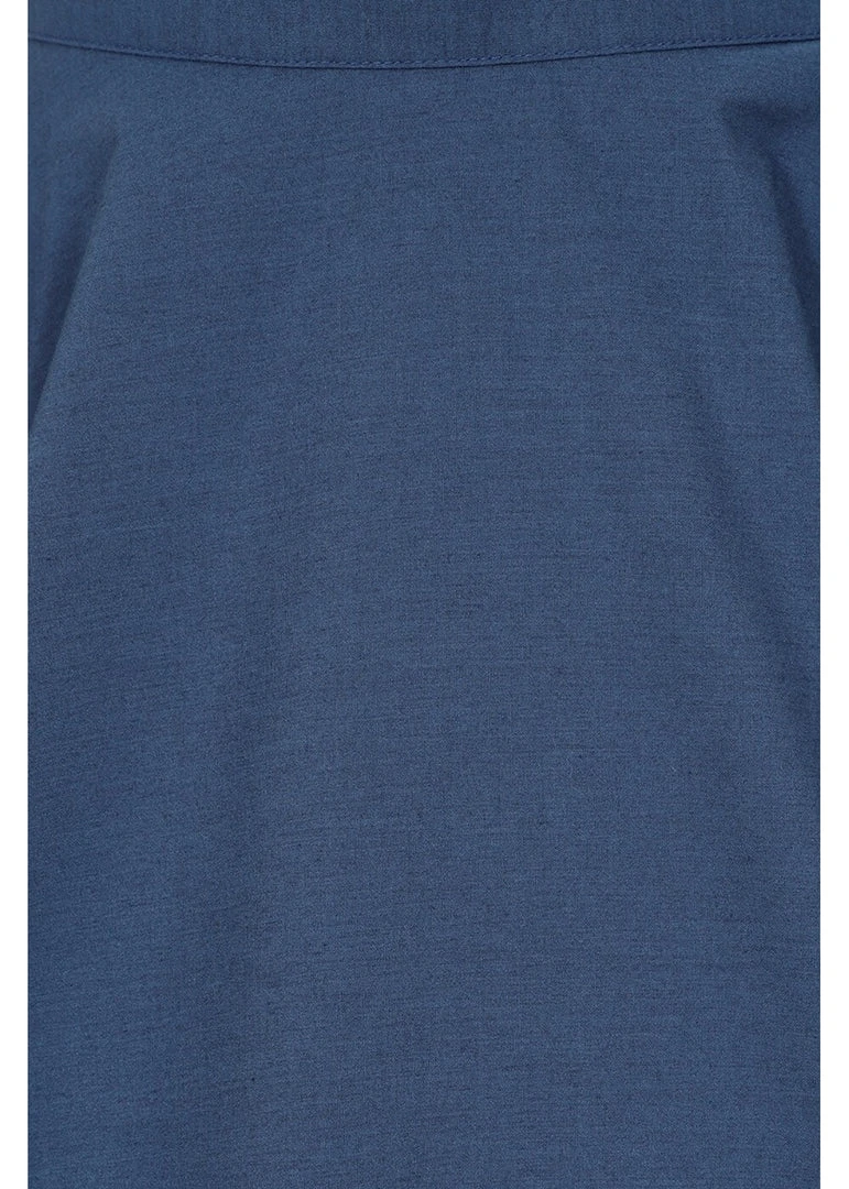 Hell Bunny Abi 50's Swing Skirt Navy