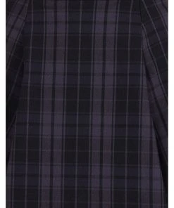 Hell Bunny Gail 50's Skater Skirt Grey