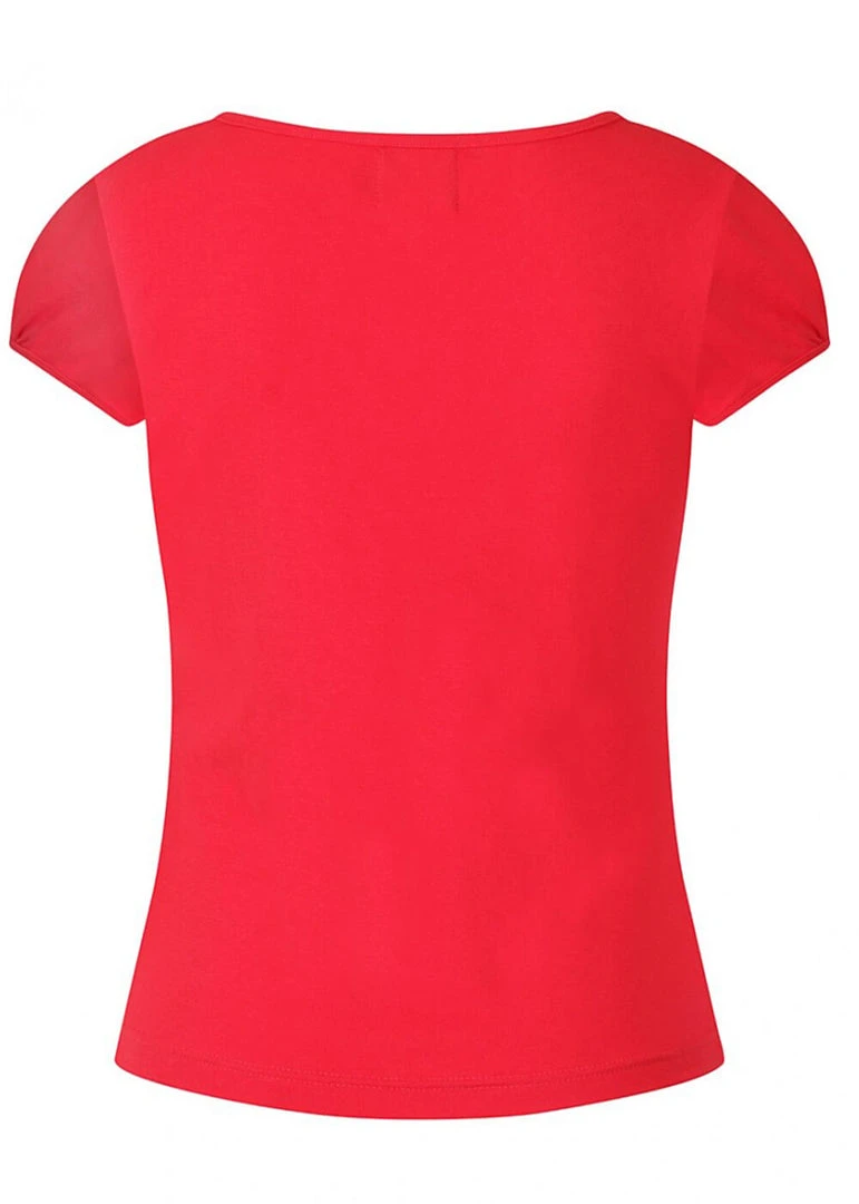 Hell Bunny Mia 50's Top Red