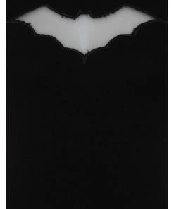 Hell Bunny Bat Top Black New In