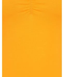 Hell Bunny Mia Top Orange New In