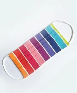 Hell Bunny Facemask Rainbow New In