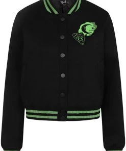New In Hell Bunny Samara Ouija 50's Jacket Black Green
