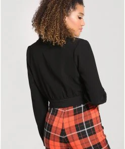 Hell Bunny Ravenwood 40's Jacket Black