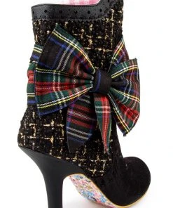 New In Irregular Choice Party Rosie Lea Boots Black