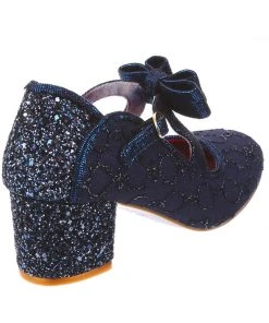 New In Irregular Choice Shining Star 40's Pumps Blue