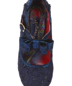 New In Irregular Choice Shining Star 40's Pumps Blue