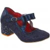 New In Irregular Choice Shining Star 40's Pumps Blue