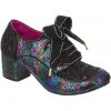 New In Irregular Choice Supernova Stars 60's Pumps Black