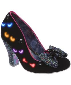 Irregular Choice Halloween Somebody's Watching Me Pumps Black