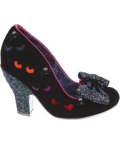 Irregular Choice Halloween Somebody's Watching Me Pumps Black