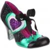 New In Irregular Choice Right On Heart 50's Pumps Black