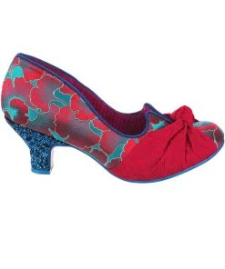 Irregular Choice Dazzle Pants 50's Pumps Blue