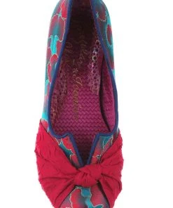 Irregular Choice Dazzle Pants 50's Pumps Blue