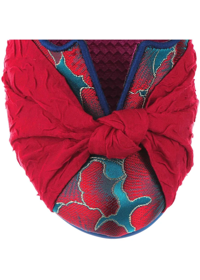 Irregular Choice Dazzle Pants 50's Pumps Blue